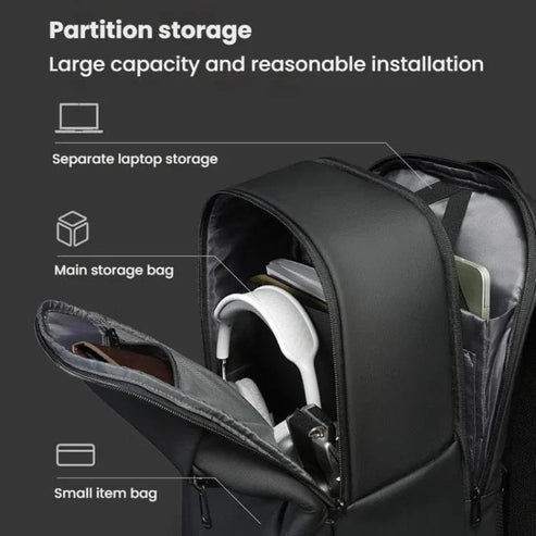 Mochila impermeable Bange 3057 15,6"
